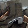 Clarks Women's Maymie Skye Strap Zip Ankle Boot in black leather. UK 8 Image 4