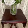 Antique mahogany drop leaf Pembroke table Image 2