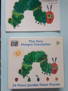 The Very Hungry Caterpillar Jigsaw + Book - Age 3 +