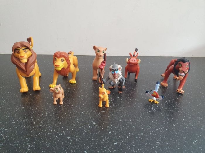 The Lion King Disney The Lion King Figures Deluxe 9 Piece Set