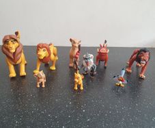 The Lion King Disney The Lion King Figures Deluxe 9 Piece Set