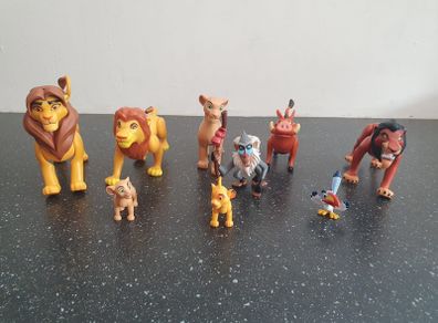The Lion King Disney The Lion King Figures Deluxe 9 Piece Set