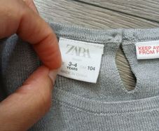 ZARA New girls knit top
