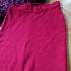 Red Mini Skirt   Size UK 10