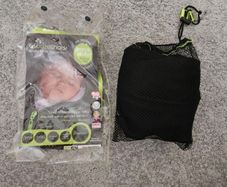 Snooze Shade brand blackout blind for prams and strollers.