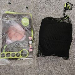 Snooze Shade brand blackout blind for prams and strollers.
