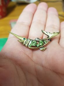 Vintage Swordfish Brooch