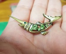 Vintage Swordfish Brooch