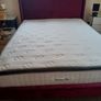 Habitat King bedframe & matress Image 2