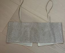 Zara sparkly top