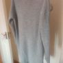 River Island Grey Knitted Cowl Neck Jumper Dress Size Uk12/14 Eu40/42 Postage Included Image 4