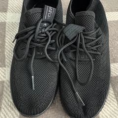 Crosshatch Womens Runout Trainers Black Mono Textile