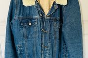 Asos Borg denim jacket