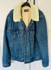 Asos Borg denim jacket