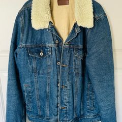 Asos Borg denim jacket