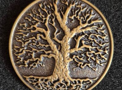 Norse, tree of life, yggdrasil,  belt buckle.