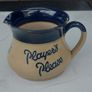 Players Please jug langleys 1930s,40s roughly,lovely display advertising item,collectors item,,their is few chips and hair line cracks, see pictures for condition,,fair condition,,price includes post to anywhere in Ireland, by tracking number, sold as is Image 2
