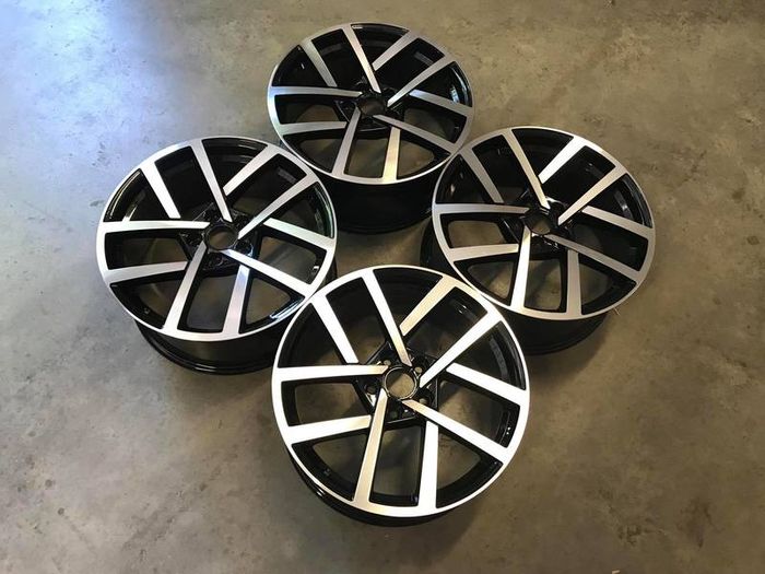 18 19" Inch Golf Jurva Style Wheels VW Golf MK5 MK6 MK7 MK7.5 Audi A3 Seat Leon Caddy scirocco skoda superb octavia estate 5x112