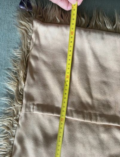 Faux fur cushion covers