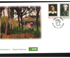 2010 Ireland 150th Anniversary of Birth of Roderic O'Connor (Irish Painter) Commemorative Stamps First Day Cover (FDC)