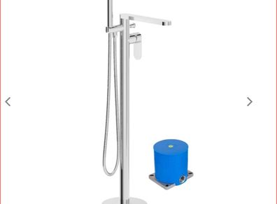 Sonas Urban Floorstanding Bath Shower Mixer Tap