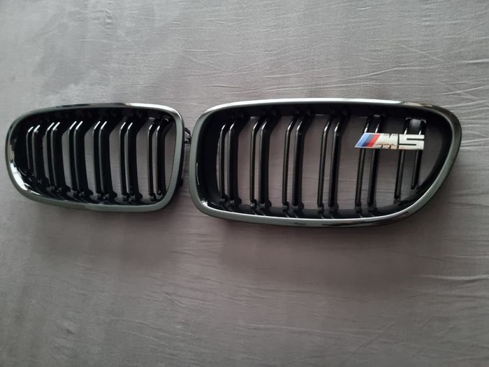 BMW 5 Series F10 F11 Kidney Grilles With M5 Badge Brand New