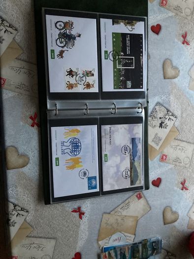 First Day Cover Album Collection 43x - 1984 - 2022