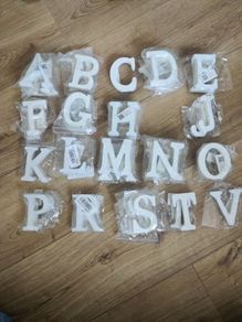 Wooden Letters