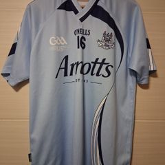 Dublin Jersey. Official Oneills Dublin GAA Mens Home Jersey.  Rare Hill 16 Tribute Jersey. Collect In Dublin Or Receive Via Post.