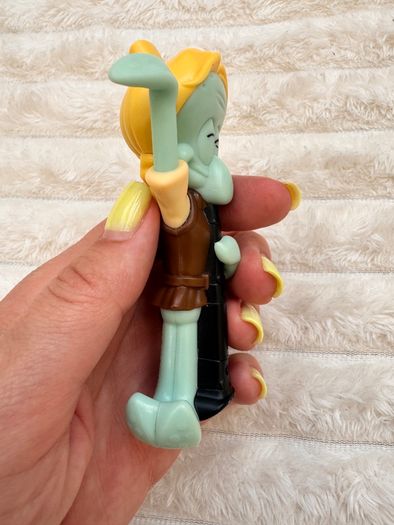 Burger King Squidward Toy SpongeBob Search For SquarePants Movie 2025 approx. 10 cm. Used Please see photos