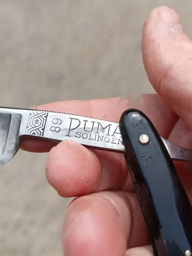 Vintage Soligen Puma Special Edition Cut Throat Razor