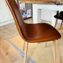 Dining table and 4 chairs. Image 5