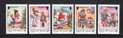 1993 Isle of Man Christmas Commemorative Stamps Mint Never Hinged (MNH)