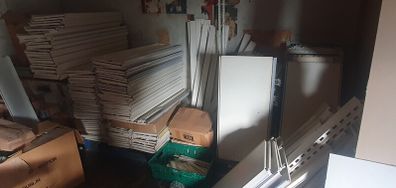 Shop shelves