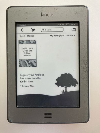 Kindle 4th gen - touch version