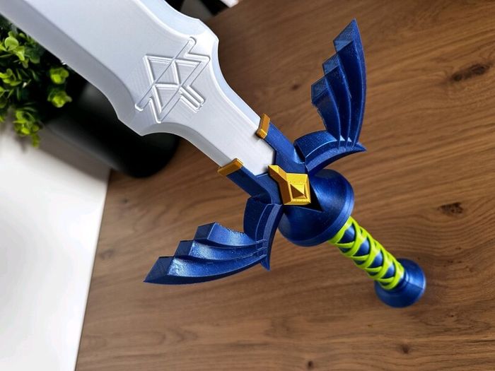 Master Sword Life-Size 3D Printed Zelda Sword | 89 cm