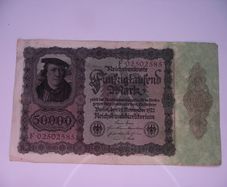 Germany. Reichsbanknote. 50000 Mark (19.11.1922)