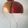 Allan Agohob Clown Vintage 1970s Large Rare Hand Painted Parachute Hanging Image 9
