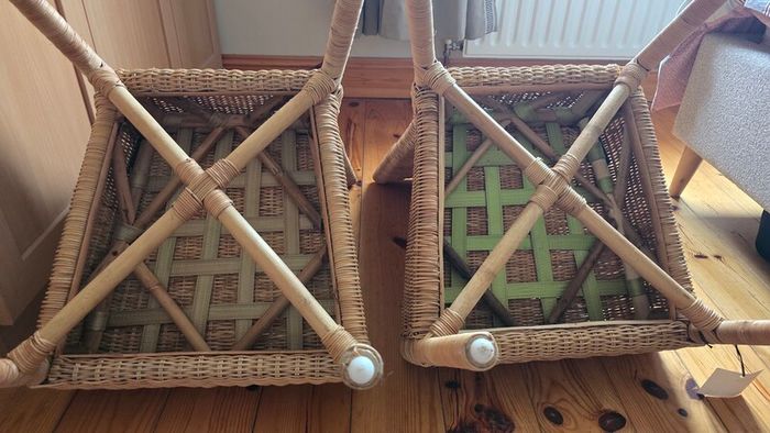 2 Rattan Wicker Chairs from Ikea. Need to go ASAP