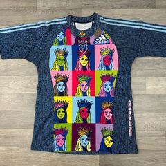 Vintage 2008 Adidas Stade Francais Paris Rugby Jersey Shirt Mens XL Andy Warhol