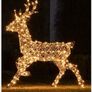 Affordable 2 in 1Large Rattan Stag And Doe Reindeer Indoor & Outdoor For Christmas Light Figure Image 6