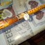 Rare Antique Milwards Fishing Rod, A genuine white agate stone Image 6