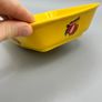 Weetabix 70th Anniversary Square Breakfast Cereal Yellow Collectable Bowl Image 4