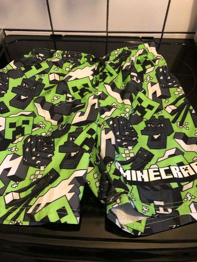 Boys Minecraft shorts age 10/11