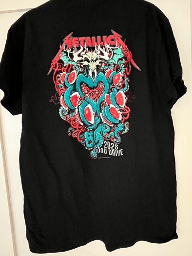Metallica Blood Drive '26 T-shirt