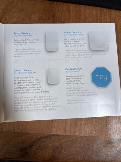 Ring House Alarm (1st Gen) unused