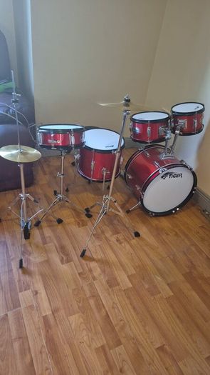 Tiger teenage drum kit