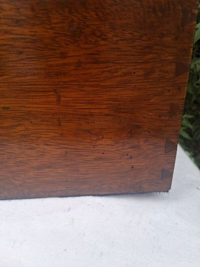 Sheraton Revival Large Mahogany Tea Caddy(Circa 1850)