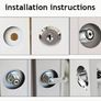 Keyed Cylinder Cam Lock for Metal Wardrobes, Employee Cabinets & Office Desk Drawers, new, unopened. Image 3