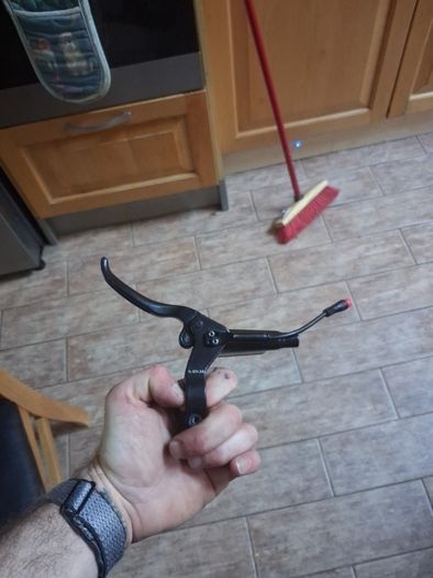 E-scooter  Break Lever With Sensor(semil OG)( Kukurin G3 Pro)